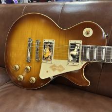 Epiphone Inspired by Gibson Custom 1959 Les Paul Standard Reissue Golden Poppy Burst #25111528937【4.57kg】_5