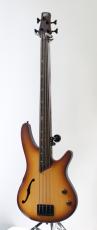 Ibanez SRH500F / Natural Browned Burst Flat【ホロウ×フレットレス】_4