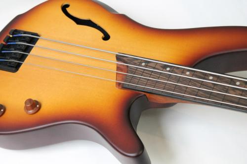 Ibanez SRH500F / Natural Browned Burst Flat【ホロウ×フレットレス】