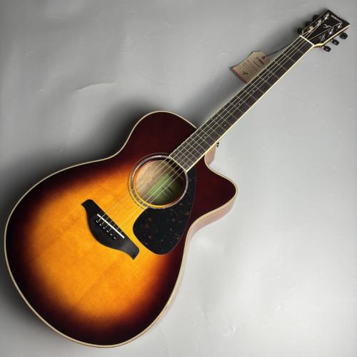 YAMAHA 【現物画像】FSX825C BS(ブラウンサンバースト) アコースティックギター 【エレアコ】