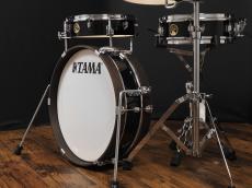 TAMA Club-JAM Pancake Drum Set  BD18" TT10” FT13” SD12” LJK48P【シンバルスタンド、専用ケース付】_5