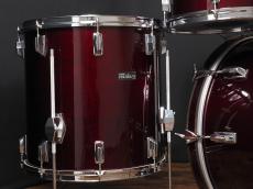 Pearl President Series Fiber Drum Set 4pc 22"BD / 12" 13"TT / 16"FT 1980年代製_5