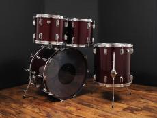 Pearl President Series Fiber Drum Set 4pc 22"BD / 12" 13"TT / 16"FT 1980年代製_6