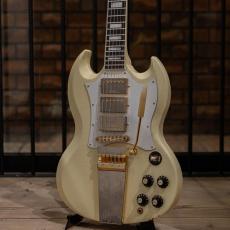 Gibson Custom Shop Murphy Lab "Jimi Hendrix" 1967 SG Custom Aged Polaris White 2020_7