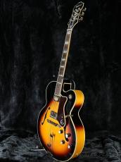 Epiphone Broadway -Vintage Sunburst- #24071512066【フラットワウンド弦にてセットアップ】_3