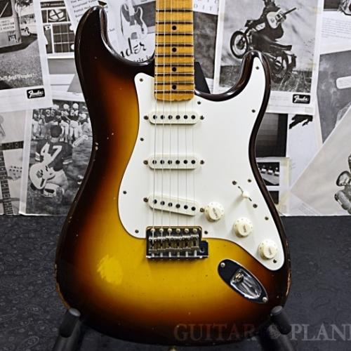 Fender Custom Shop LIMITED EDITION Fat 1950s Stratocaster Relic -Wide Fade Chocolate 2 Color Sunburst-