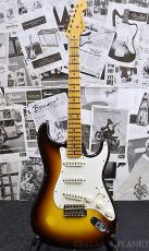 Fender Custom Shop LIMITED EDITION Fat 1950s Stratocaster Relic -Wide Fade Chocolate 2 Color Sunburst-_2