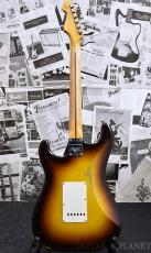 Fender Custom Shop LIMITED EDITION Fat 1950s Stratocaster Relic -Wide Fade Chocolate 2 Color Sunburst-_4