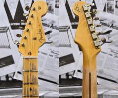 Fender Custom Shop LIMITED EDITION Fat 1950s Stratocaster Relic -Wide Fade Chocolate 2 Color Sunburst-_5