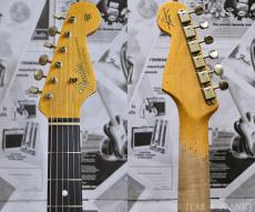 Fender Custom Shop Guitar Planet Exclusive 1965 Stratocaster Super Heavy Relic -Super Faded Aged Black over 3CS-_5