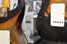 Fender Custom Shop Guitar Planet Exclusive 1965 Stratocaster Super Heavy Relic -Super Faded Aged Black over 3CS-_10