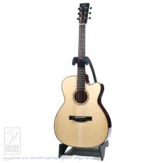 Santa Cruz OM Cutaway Custom Figured Mahogany (Short Scale)_2