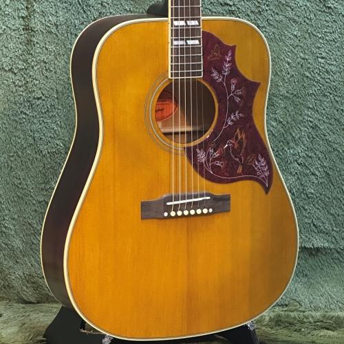 Epiphone ~Inspired by Gibson~ Hummingbird -Aged Antique Natural Gloss- #25021501023【36回迄金利0%対象】【送料当社負担】