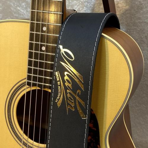 Maton Maton Original Leather Strap STD Black【上質レザーストラップ】【プレゼントにも】