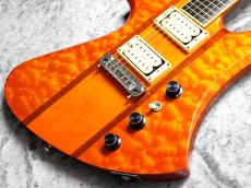 B.C.Rich Mockingbird Quilt Maple 1P Quilt Maple Wing/Maple Through Necl/Ebony FB 【日本製】【1980's～1990's】_3