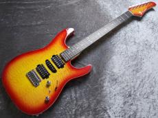 T's T's DST-Pro24 HSH 5A Quilt Maple Top/Ash Back/Ebony FB/Cherry Sunburst【美杢個体】【ボーナスセール】_2