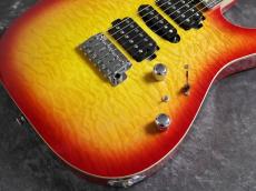 T's T's DST-Pro24 HSH 5A Quilt Maple Top/Ash Back/Ebony FB/Cherry Sunburst【美杢個体】【ボーナスセール】_3
