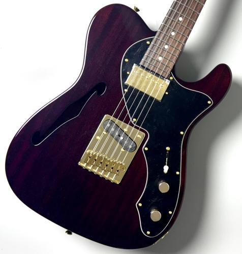 FREEDOM CUSTOM GUITAR RESEARCH C.S. TE Pepper Hollow II -Rose Transparent- #26011180 【Brown Pepper】【箱鳴り抜群】