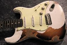 Provision Vintage Rosewood STC-Alder Olympic White on 3Tone Sunburst Heavy Relic 【ビンテージローズ】_8