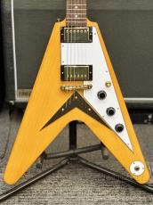 Epiphone 【中古特価市】 Inspired by Gibson Custom Shop 1958 Korina Flying V -Aged Natural/White Pickguard- 2024年製_2