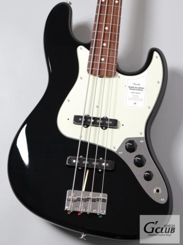 Fender Made in Japan Traditional 60s Jazz Bass -Black-【3.90kg】