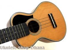 Ancestor's Ukulele [Modarn Concert HR] ウエスタンレッドシダー/フィギャードサペリ #268_6