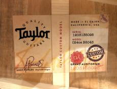 Taylor C24ce B5043 Custom GA,Koa(AA)【NAMM Customs 2025】_11