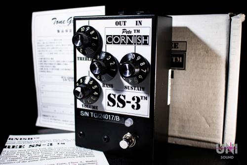 Pete CORNISH BATTERY FREE SS-3 ™ -SOFT SUSTAIN WITH PASSIVE TOP CUT + BASS CUT