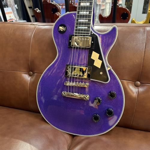 Epiphone Inspired by Gibson Custom Les Paul Custom Amethyst Sparkle #26031526944【3.99kg】