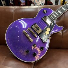 Epiphone Inspired by Gibson Custom Les Paul Custom Amethyst Sparkle #26031526944【3.99kg】_3
