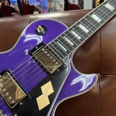 Epiphone Inspired by Gibson Custom Les Paul Custom Amethyst Sparkle #26031526944【3.99kg】_4