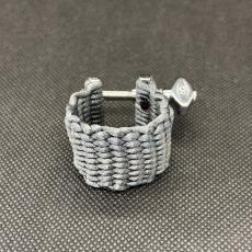 Bambu NA02 Graphite Gray リガチャー NOVA アルトサックス用_3
