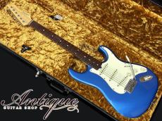 D'Pergo Custom Guitars Vintage Limited PB-BZF 2012 Electric Candy Blue w/Signature LTD HW-PU EX+++ "Recovered Vintage Wood"