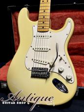 Fender Custom Shop Master Grade 1968 Stratocaster 1997 Olympic White /Figured Neck w/Maple Cap w/AY Signed Hand Wound PU Hi-Originality Parts "Like A Jimi Hendrix"_2