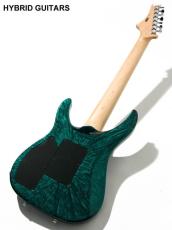 G-Life Guitars DSG Life Ash VII Top Grade Bubble Green Moon _4