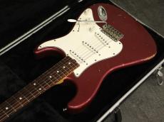Red House Guitars Piccola S Burgundy Mist Medium Aged_5