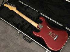 Red House Guitars Piccola S Burgundy Mist Medium Aged_8