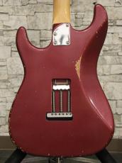 Red House Guitars Piccola S Burgundy Mist Medium Aged_14