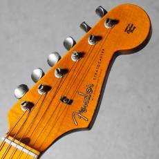 Fender Custom Shop 2024 Time Machine Series 1957 Stratocaster Heavy Relic Faded Aged 2-Color Sunburst_8