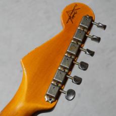 Fender Custom Shop 2024 Time Machine Series 1957 Stratocaster Heavy Relic Faded Aged 2-Color Sunburst_9