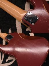 J.W.Black Guitars JWB-JP-JB V ALD / Burgundy Mist Aged #25050【オールラッカー】【軽量/4.14kg】【マッチングヘッド】【5弦】_11