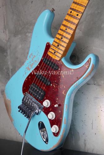 Fender Custom Shop '62 Stratocaster SSH Heavy Relic / FRT / Daphne Blue