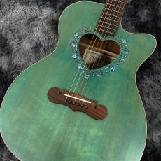ZEMAITIS CAF-90HCW Forest Green Abalone【大人気ハート型サウンドホール エレアコ!】【丈夫なギグバッグ付】