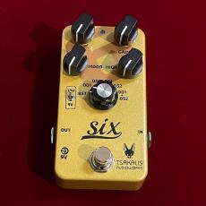 TSAKALIS AUDIO WORKS Six 【名機の特性を備えた6モード・ドライブ/ディストーション】