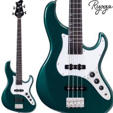RYOGA VAL-BASS Deep Forest Green エレキベース ジャズベースタイプ ベイクドメイプルネック ディープグリーン