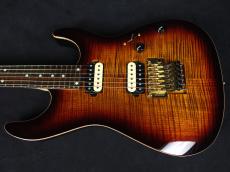 Red House Guitars Seeker S/HH FRT FM/24F Tiger Eye_4