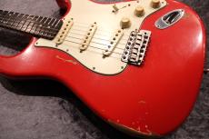 FREEDOM CUSTOM GUITAR RESEARCH Guitar Hero's Collection Fukano Hand Wound PU RS ST/Brazilian Rosewood /All Lacquer Relic Fiesta Red_4