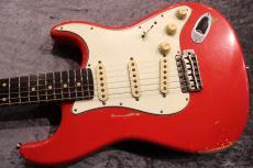 FREEDOM CUSTOM GUITAR RESEARCH Guitar Hero's Collection Fukano Hand Wound PU RS ST/Brazilian Rosewood /All Lacquer Relic Fiesta Red_5