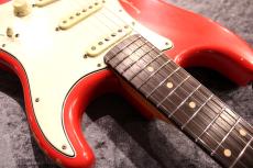 FREEDOM CUSTOM GUITAR RESEARCH Guitar Hero's Collection Fukano Hand Wound PU RS ST/Brazilian Rosewood /All Lacquer Relic Fiesta Red_6