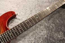 Red House 【クリアランス】CTM Piccola S 2H 5A Flame Top/Mahogany/Ebony Dark Red Burst【漆黒指板】_9